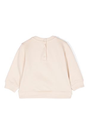 beige cotton sweatshirt FENDI KIDS | BUH0755V0F1P2N